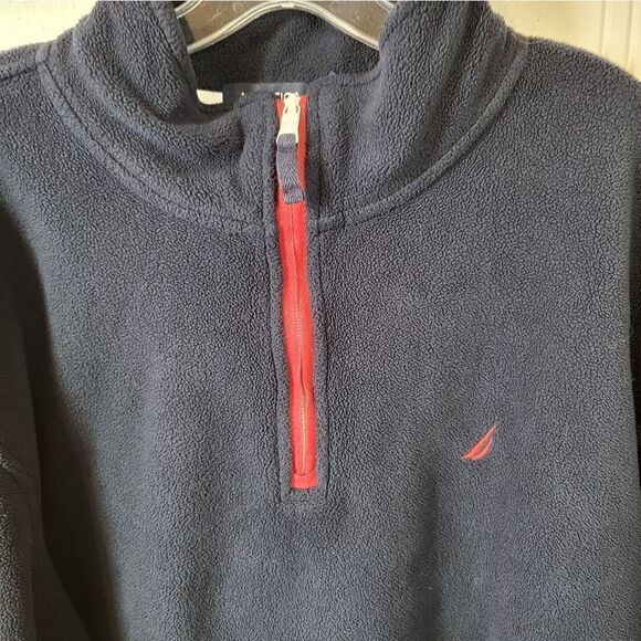 Plus Size Nautica Men's Fleece Jacket - Picture 5 of 5